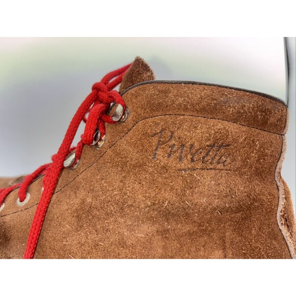 VTG Pivetta For DMC Leather Hiking Mountain Trail Boots Men's 8 - Picture 3 of 13